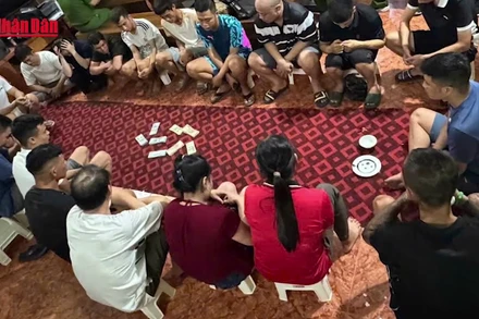 [Video] Phú Thọ triệt xóa sới bạc quy mô lớn