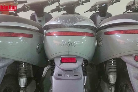 [Video] Triệt phá đường dây sản xuất, buôn bán xe máy điện giả nhãn hiệu liên tỉnh