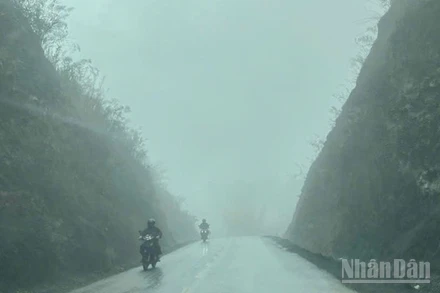 Dự báo khu vực Bắc Bộ sáng có sương mù. Sáng sớm và đêm trời rét. (Ảnh minh họa: Đ.T)