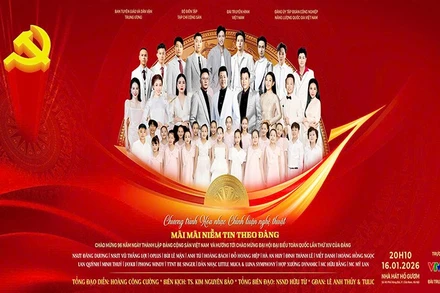 “Mãi mãi niềm tin theo Đảng”, chương trình nghệ thuật đặc biệt chào mừng 96 năm Ngày thành lập Đảng