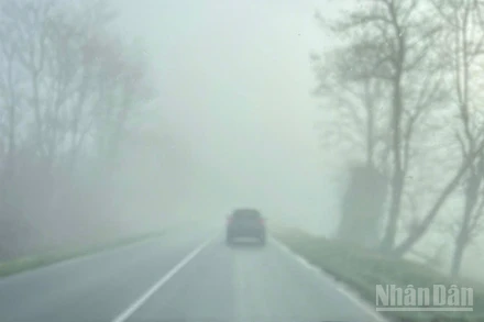 Dự báo khu vực Bắc Bộ có mưa vài nơi, sáng sớm có sương mù và sương mù nhẹ. (Ảnh minh họa: Đ.T)