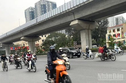 Dự báo khu vực Hà Nội không mưa, trời rét đậm. (Ảnh minh họa: Đ.T)