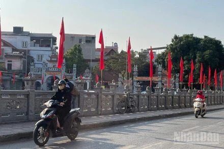 Khu vực Hà Nội ngày nắng, đêm không mưa. Trời rét. (Ảnh minh họa: Đ.T)