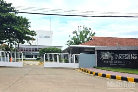 Công ty trách nhiệm hữu hạn Nestlé Việt Nam, khu công nghiệp Biên Hòa 2, tỉnh Đồng Nai.