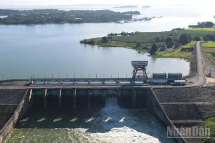 Thủy điện Trị An sẽ xả nước điều tiết hồ chứa từ 14 giờ chiều 21/10.