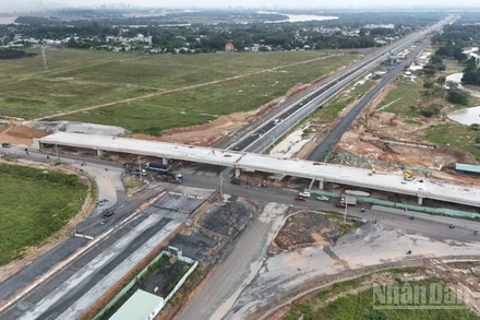 Dự án thành phần 3, đường Vành đai 3-Thành phố Hồ Chí Minh đang chậm tiến độ.