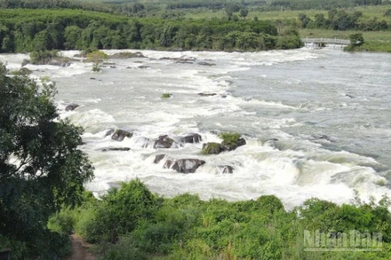 Thủy điện Trị An tăng lưu lượng xả lũ về vùng hạ du từ 13 giờ ngày 20/11.