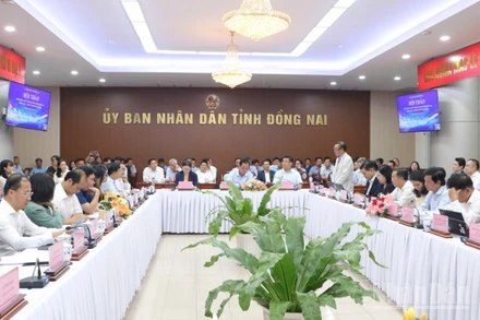 Quang cảnh hội thảo tại trụ sở Ủy ban nhân dân tỉnh Đồng Nai.