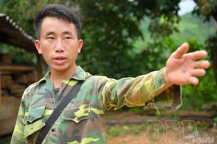 Trưởng bản Mùa A Thi. (Nguồn: Báo Điện Biên Phủ)