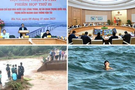 Tin nổi bật ngày 8/11: Thủ tướng chỉ đạo tăng tốc các dự án giao thông trọng điểm; cứu vớt được cả 3 người mất tích trên biển Lý Sơn