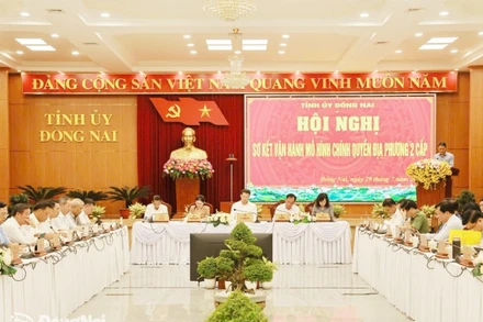 Toàn cảnh hội nghị. (Ảnh: Công Nghĩa)