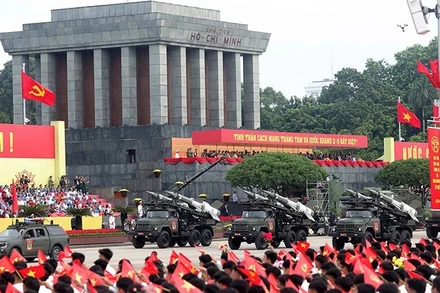 Lễ diễu binh, diễu hành kỷ niệm 80 năm Cách mạng Tháng Tám thành công và Quốc khánh 2/9. Ảnh trong bài | Thành Đạt