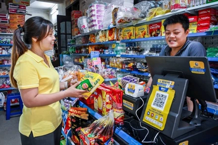 Từ ngày 1/1/2026, các hộ kinh doanh sẽ chính thức nộp thuế theo phương pháp kê khai thay vì thuế khoán như trước đây. (Ảnh: Đạt Thành) 