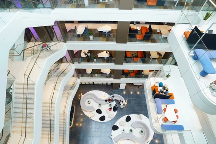 Không gian làm việc hiện đại tại Masan Consummer.