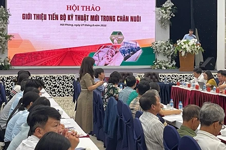 Hội thảo “Giới thiệu tiến bộ kỹ thuật mới trong chăn nuôi"