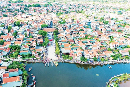 Một góc Quảng Yên bên bờ sông Chanh. 