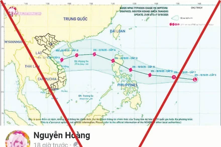Những bản đồ “dự báo bão số 12” lan truyền trên mạng những ngày qua thiếu cơ sở khoa học và chưa có thông tin chính thức.