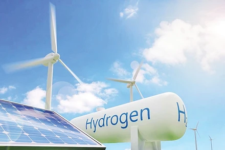 Hydrogen xanh-tương lai kinh tế xanh. Nguồn ảnh: GIZ