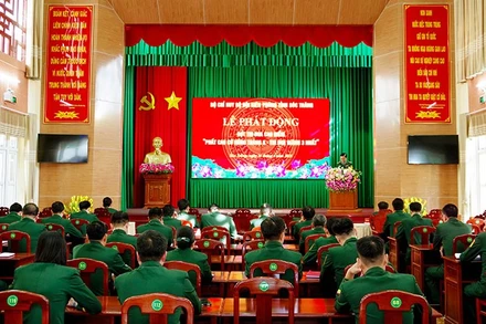 Quang cảnh buổi lễ.