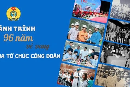 Hành trình 96 năm vẻ vang của tổ chức Công đoàn