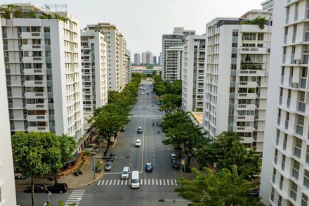 Với không ít người thu nhập thấp, nhà ở xã hội vẫn là giấc mơ ngoài tầm với. (Ảnh THÀNH ĐẠT)