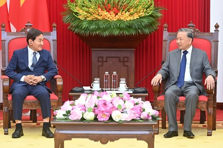 Tổng Bí thư Tô Lâm tiếp ông Park Chang Dal, Đặc phái viên của Tổng thống Hàn Quốc.