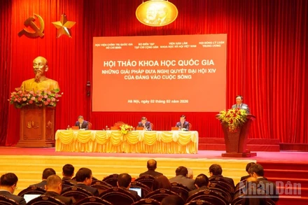 Quang cảnh hội thảo.