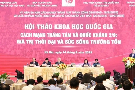 Quang cảnh hội thảo chiều 14/8.