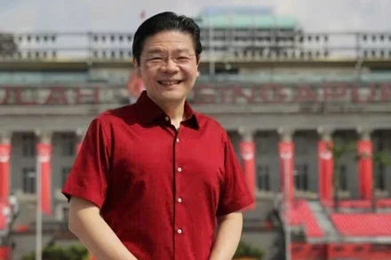 Thủ tướng Singapore gửi thông điệp nhân Ngày Quốc khánh. (Ảnh Bộ Phát triển kỹ thuật số và Thông tin Singapore)