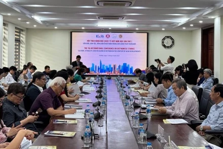 Quang cảnh hội thảo. (Ảnh: THÚY QUỲNH)