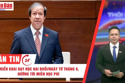 [Video] Thời sự 24h ngày 20/6/2025: Triển khai dạy học hai buổi/ngày từ tháng 9, hướng tới miễn học phí