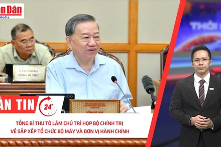 [Video] Thời sự 24h ngày 6/6/2025: Tổng Bí thư Tô Lâm: Không để phát sinh vấn đề phức tạp nội bộ khi sắp xếp bộ máy 