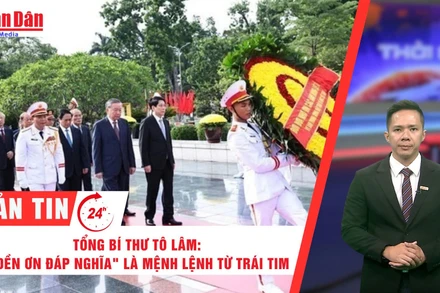 [Video] Thời sự 24h ngày 24/7/2025: Tổng bí thư Tô Lâm: "Đền ơn đáp nghĩa" là mệnh lệnh từ trái tim