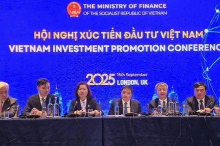 Bộ Tài chính đã tổ chức thành công Hội nghị xúc tiến đầu tư tại Vương quốc Anh. (Ảnh: BTC)