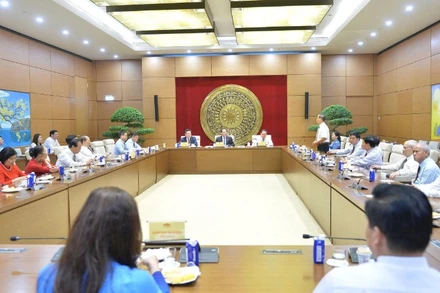 Toàn cảnh cuộc gặp mặt.