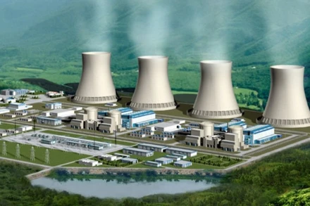 Phối cảnh dự án điện hạt nhân Ninh Thuận năm 2016. (Ảnh: TL)
