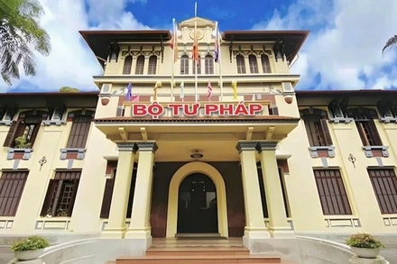 Trụ sở Bộ Tư pháp.