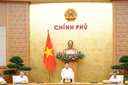 Phó Thủ tướng Lê Thành Long chủ trì phiên họp.