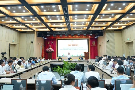 Quang cảnh hội thảo.