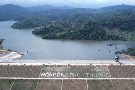 Công ty Hoàng Dân nhờ quan hệ trúng hai gói thầu tại dự án hồ Krông Pách Thượng (Đắk Lắk) cũ.