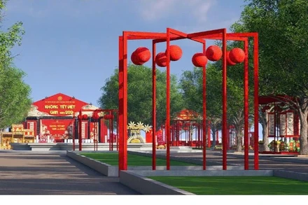 Từ ngày 6 đến 13/2/2026, Không gian Tết Việt 2026 diễn ra tại Công viên Thống Nhất (Hà Nội).