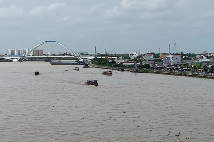 Một góc đô thị sông nước Cần Thơ.