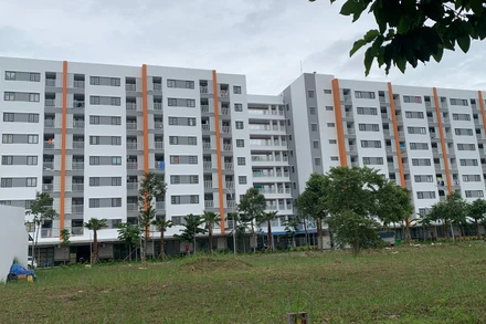 Khu nhà ở xã hội Hồng Loan 5C (phường Cái Răng) hoàn thành trong năm 2024 góp phần đáp ứng nhu cầu của người dân thành phố.