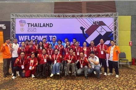 Cờ vua người khuyết tật Việt Nam ghi dấu ấn mạnh mẽ tại ASEAN Para Games 13.