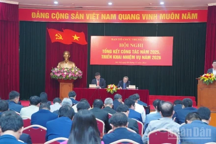 Quang cảnh hội nghị. 