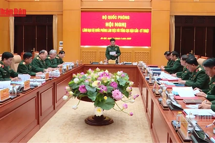 [Video] Đại tướng Phan Văn Giang làm việc với Tổng cục Hậu cần-Kỹ thuật