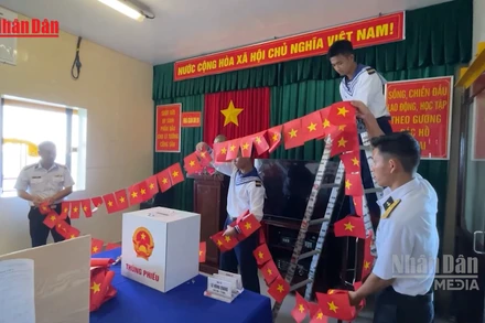 [Video] Bầu cử trên thềm lục địa phía Nam