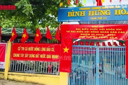 [Video] Hơn 9,4 triệu cử tri tại Thành phố Hồ Chí Minh bỏ phiếu bầu cử, đạt tỉ lệ 99%