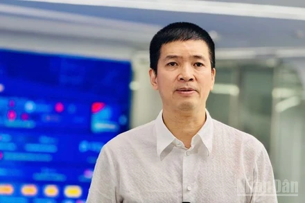 Ông Phan Đức Trung, Chủ tịch Hiệp hội Blockchain và Tài sản số Việt Nam. (Ảnh: HNV)