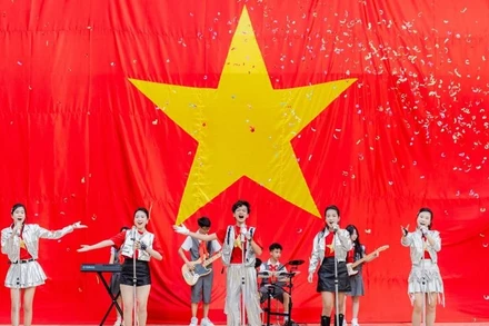 Chương trình nghệ thuật “Yêu nước theo cách của bạn”.